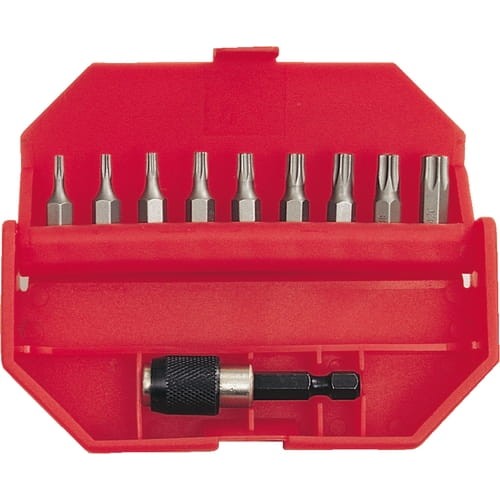 Komplet bitów Torx z otworem 10szt. Kennedy KEN5736440K