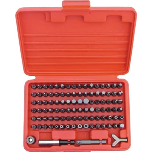Uniwersalny zestaw bitów wkrętakowych 1/4"x25mm 100szt. Kennedy KEN5736350K