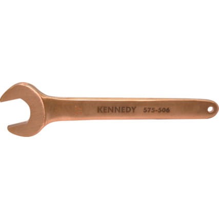 Klucz nieiskrzący 17mm płaski otwarty jednostronny Al-Br Kennedy KEN5755060K KEN-575-5060K