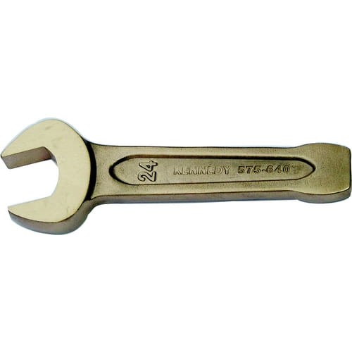 Klucz nieiskrzący 55mm do pobijania płaski otwarty Al-Br Kennedy KEN5756480K KEN-575-6480K