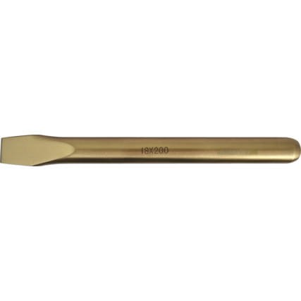 Dłuto nieiskrzące 18x200mm płaskie Al-Br Kennedy KEN5752060K KEN-575-2060K