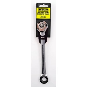 Klucz płasko-oczkowy 8mm z podwójnym mechanizmem zapadkowym Yamoto YMT5820340K PRO20