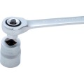 Zestaw kluczy 10-19mm płasko-oczkowych z grzechotką 23szt. Kennedy KEN5823980K