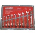 Klucze płasko-oczkowe z grzechotką 10-19mm 9szt. Kennedy KEN5826796K