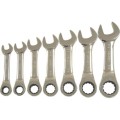Klucze płasko-oczkowe krótkie 3/8"-3/4" AF 7szt. Kennedy KEN5822228K
