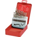 Zestaw wierteł 1-10mm x0,5mm 19szt. HSS-Co kobaltowych Kennedy KEN0268460K KEN-026-8460K BF2020
