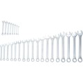 Zestaw kluczy 6-32mm płasko-oczkowych 26szt. satynowane polerowana główka Kennedy KEN5822910K KEN-582-2910K