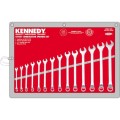 Zestaw kluczy 6-19mm płasko-oczkowych 14szt. Kennedy KEN5823898K