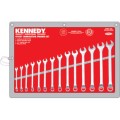 Zestaw kluczy 6-19mm płasko-oczkowych 14szt. Kennedy KEN5823898K