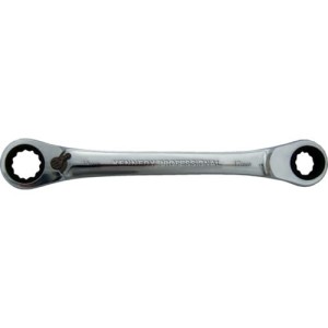 Klucz oczkowy 4w1 8mm 10mm 12mm 13mm z grzechotką dwukierunkowy Kennedy KEN5826852K