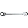 Klucz oczkowy 4w1 16mm 17mm 18mm 19mm z grzechotką dwukierunkowy Kennedy KEN5826856K