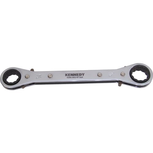 Klucz 3/4"x7/8" oczkowy zapadkowy calowy Kennedy KEN5829736K KEN-582-9736K
