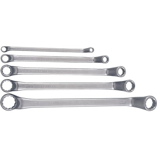 Zestaw kluczy 1/4-7/8" oczkowych calowych dwustronnych AF 5szt. Kennedy KEN5821920K