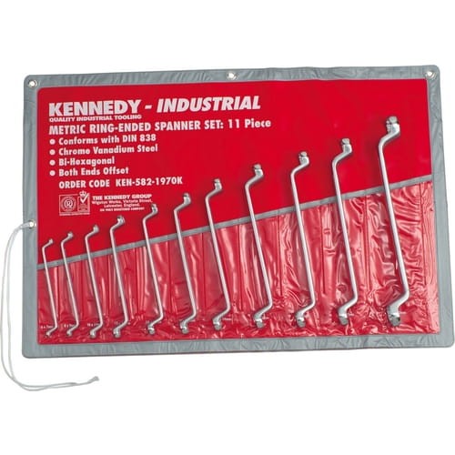 Zestaw kluczy 6-32mm dwustronnych oczkowych 11szt. Kennedy KEN5821970K KEN-582-1970K