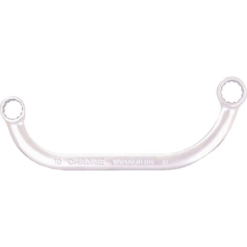 Klucz 10x11mm oczkowy dwustronny wygięty Kennedy KEN5823766K