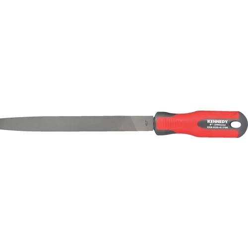 Pilnik płaski średni 200mm 8" z uchwytem Kennedy KEN0304170K