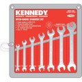 Zestaw kluczy 6-19mm dwustronnych płaskich 7szt. Kennedy KEN5820960K