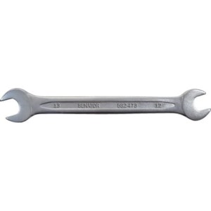 Zestaw kluczy płaskich 6-32mm 11szt. dwustronnych CrV chromowo-wanadowych Senator SEN5824850K