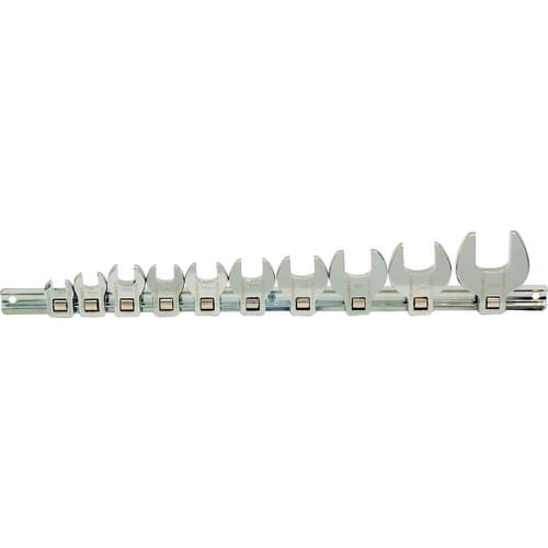 Zestaw kluczy 10-24mm pazurowych płaskich 3/8" 10szt. Kennedy KEN5826300K KEN-582-6300K