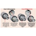 Zestaw nasadek 3/8" i akcesoriów 50szt. Ken-Grip Kennedy KEN5828810K KEN-582-8810K