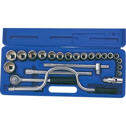 Zestaw nasadek i akcesorii 1/2" 24-elementowy SE24M Senator SEN5820120K SEN-582-0120K