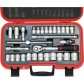 Zestaw nasadek metrycznych HEX 30szt. 1/2" Kennedy KEN5827940K