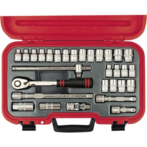 Zestaw nasadek 1/2" 30szt. Metrycznych i calowych AF Kennedy KEN5827987K