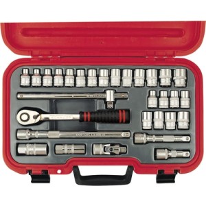 Zestaw nasadek 1/2" 30szt. Metrycznych i calowych AF Kennedy KEN5827987K