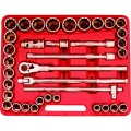 Zestaw nasadek metrycznych i calowych 36szt. 3/4" Kennedy KEN5828740K KEN-582-8740K