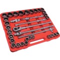 Zestaw nasadek metrycznych i calowych 36szt. 3/4" Kennedy KEN5828740K KEN-582-8740K