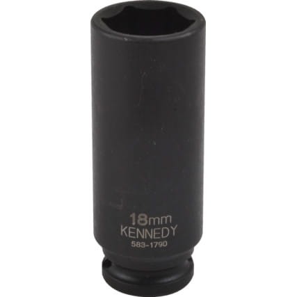 Nasadka udarowa 17mm długa 3/8" 6-kątna Kennedy KEN5831780K