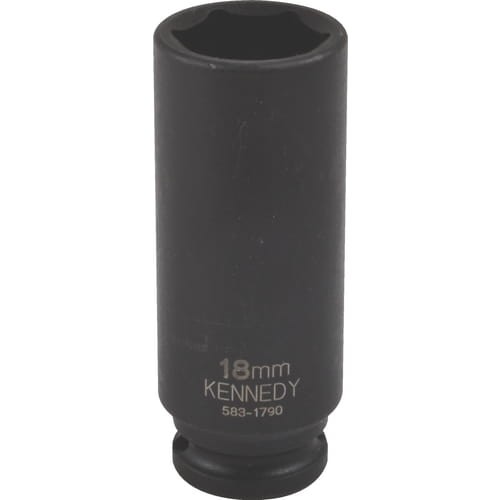 Nasadka udarowa 18mm długa 3/8" 6-kątna Kennedy KEN5831790K