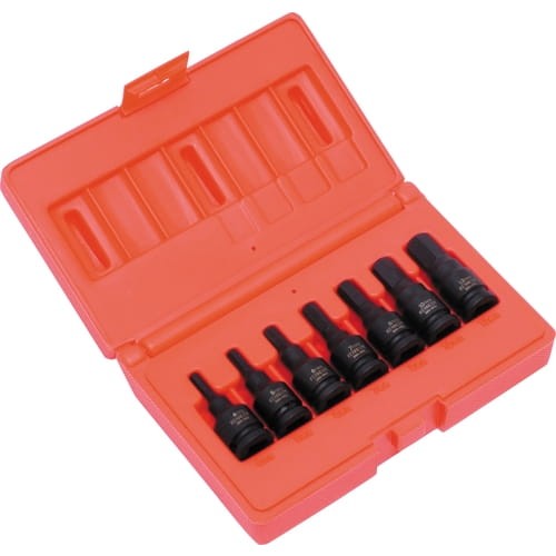 Zestaw nasadek udarowych imbusowych Hex 7-12mm 3/8" 7szt. Kennedy KEN5839820K KEN5839182K