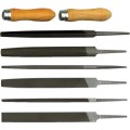 Zestaw pilników ślusarskich 150mm 6" średnie 8szt. Kennedy KEN0309860K