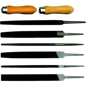 Zestaw pilników ślusarskich 200mm 8" średnie 8szt. Kennedy KEN0309880K