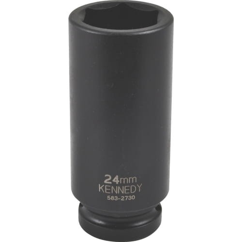 Nasadka udarowa 3/8" długa 1/2" 6-kątna AF calowa Kennedy KEN5832780K