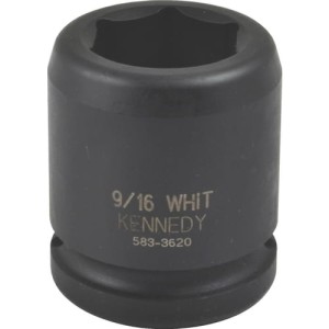 Nasadka udarowa 9/16" 3/4" Whitworth 6-kątna calowa Kennedy KEN5833620K