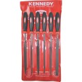 Zestaw pilników igiełkowych 6szt. nacięcie 2 16cm 6.1/2" Kennedy KEN0316980K KEN-031-6980K