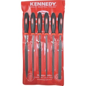 Zestaw pilników igiełkowych 6szt. nacięcie 2 16cm 6.1/2" Kennedy KEN0316980K KEN-031-6980K