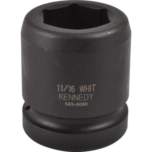 Nasadka udarowa 11/16" 1" Whitworth calowa 6-kątna Kennedy KEN5836080K