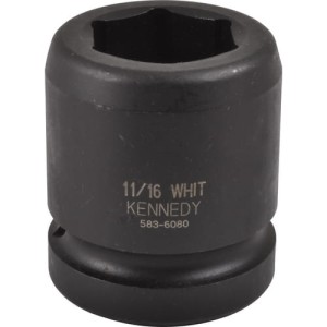 Nasadka udarowa 11/16" 1" Whitworth calowa 6-kątna Kennedy KEN5836080K