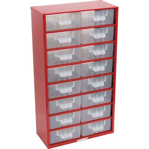 Regał 16 szufladek do magazynowania małych części Kennedy KEN5935200K PRO25