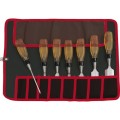 Zestaw dłut w zwijanym etui Kennedy KEN5930490K KEN-593-0490K
