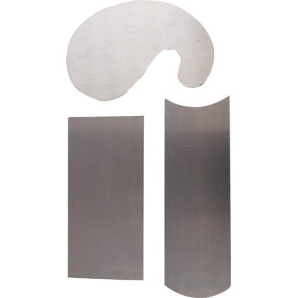 Cykliny do drewna zestaw profesjonalnych skrobaczków stolarskich 3szt. Kennedy KEN5977400K