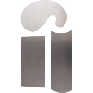 Cykliny do drewna zestaw profesjonalnych skrobaczków stolarskich 3szt. Kennedy KEN5977400K