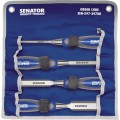 Zestaw dłut dla stolarzy 6-25mm 4szt. Senator SEN5972970K