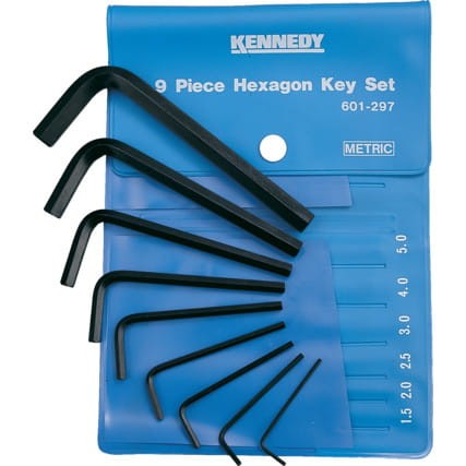 Zestaw imbusów 1,5-10mm 9szt. Kennedy KEN6012970K KEN-601-2970K