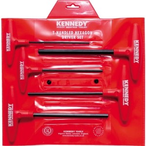 Zestaw kluczy imbusowych 4-10mm 5szt. typu T Kennedy KEN6016450K KEN-601-6450K