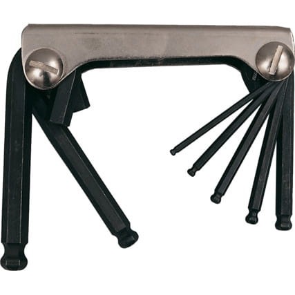 Zestaw imbusów 3/32"-3/8" calowych kulistych 7szt. Kennedy KEN6028170K