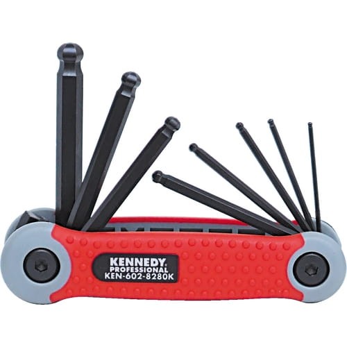 Zestaw imbusów 1,5-8mm Pro-Torq kulistych 8szt. Kennedy KEN6028280K